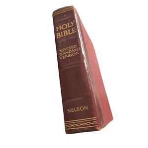 The Holy Bible Revised Standard Version Vintage 1952 Thomas Nelson Hardcover